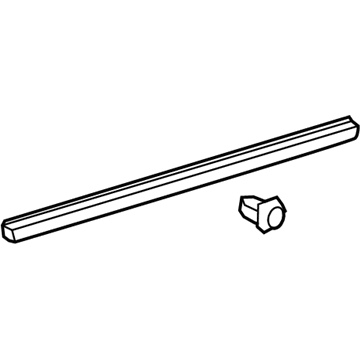 Toyota 75072-07020-E0 Body Side Molding