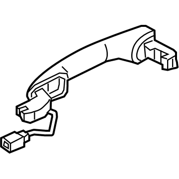 Honda 72181-TG7-A81ZP Handle Complete Driver Side (Platinum White Pearl)