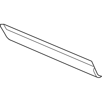 Ford HB5Z-7820878-AA Lower Molding