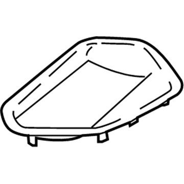 BMW 51-45-9-378-565 Trim Piece For Head-Up Display