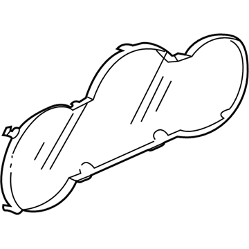 Lexus 83852-24121 Glass, Combination Meter