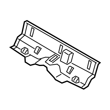 Kia 65631J5000 Member-Rear Floor Center Cross