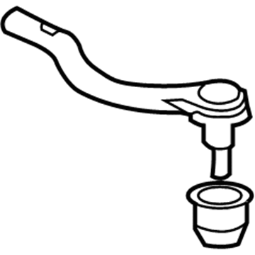 Acura 53560-SDA-A01 End, Driver Side Tie Rod