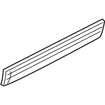 Nissan 80871-EA59E MOULDING - Front Door, LH