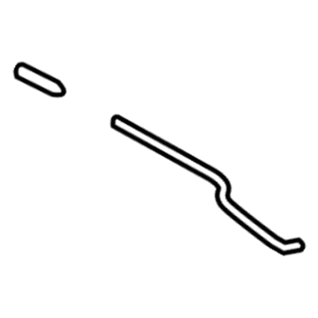 GM 15139087 Knob Asm, Front Side Door Locking Rod *Ebony