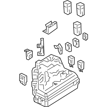 Honda 38250-SVA-A02 Box Assembly, Relay