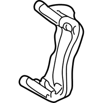 Toyota 47722-07020 Mounting, Rear Disc Brake Cylinder, LH