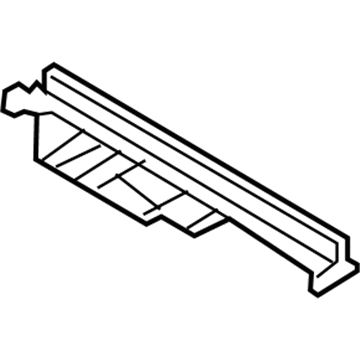 Nissan 75650-3NA0A Member Assembly-Rear Cross Center