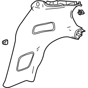 GM 84507948 Lock Pillar Trim