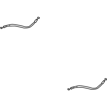 Lexus 69750-50030 Cable Assy, Front Door Inside Locking