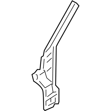 Hyundai 71201-2L010 Pillar Assembly-Front Inner, LH