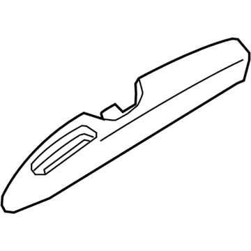 Infiniti 80940-1MA1A Front Door Armrest, Right