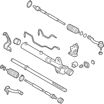 Hyundai 57700-1F102 Gear & Linkage Assembly-Power Steering