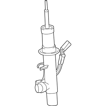 BMW 37-10-6-875-084 Front Right Spring Strut