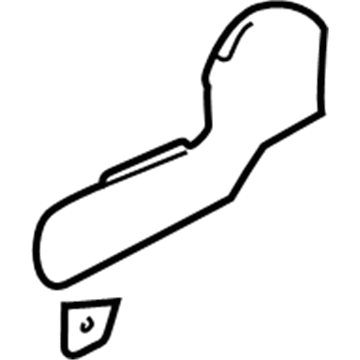 GM 16817417 Panel, Driver Seat Cushion Outer Finish *Neutral