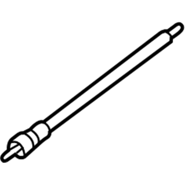 BMW 32-31-1-159-013 Shaft Longitudinal Adjusting