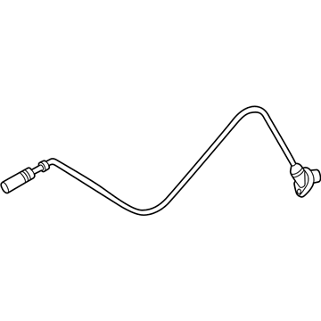 BMW 34-52-6-757-281 Pulse Generator, Abs Rear