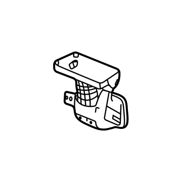 Acura 83454-TGV-A01 Duct Assembly, Rear