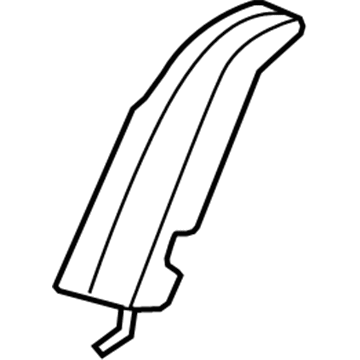 Hyundai 89395-3V040-XBC Back Assembly-Rear Seat Side LH