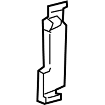 Honda 60822-TPG-A00ZZ PLATE R, FR