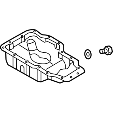 Hyundai 21510-2E022 Pan Assembly-Engine Oil