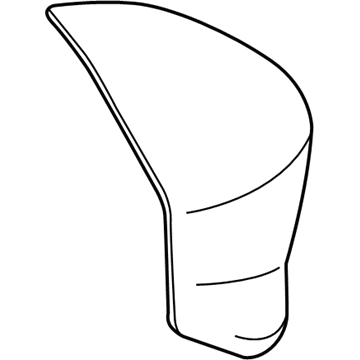 Honda 76201-TA0-A01YA Cap, Passenger Side Skull (Basque Red Pearl Ii)