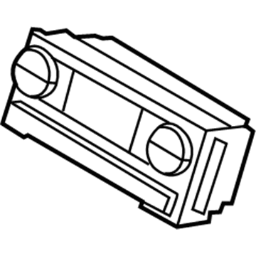 Ford 7A1Z-19980-C Dash Control Unit