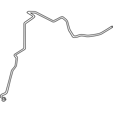 Nissan 92440-4CA0A Pipe Assembly-Front Cooler, High