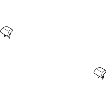 Hyundai 89700-J9050-SKN Headrest Assembly-Rear Seat