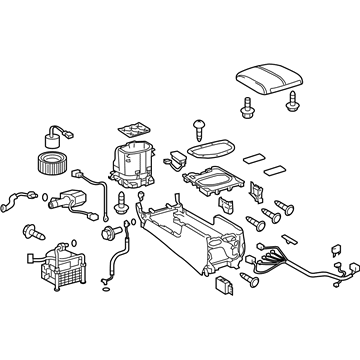 Lexus 88520-60381-A0 Box Assy, Cooling