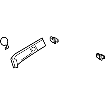 Hyundai 84680-3N000-HZ Cover-Extension, LH