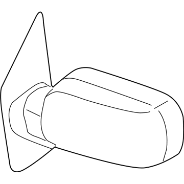 Nissan 96301-9BC9B Mirror Assembly-Outside RH