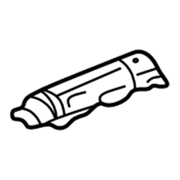 Acura 18182-P5A-000 Cover (Upper)