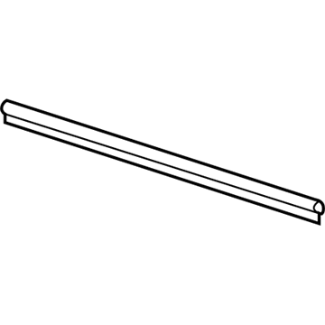 Mopar 5065151AB WEATHERSTRIP-Front Door Belt