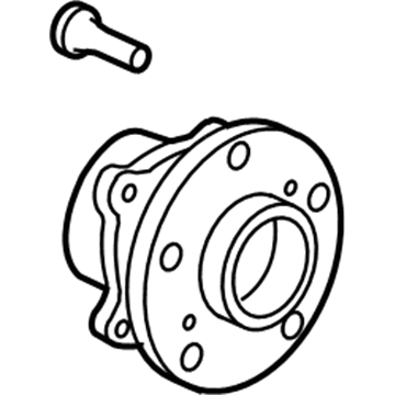 Acura 44300-STX-A01 Bearing Assembly, Front Hub