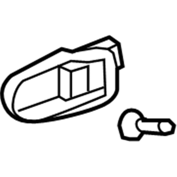 Toyota 69205-0D201-C0 Handle, Inside