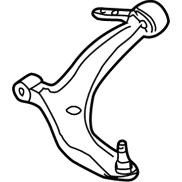 Nissan 54500-65E05 Arm Assembly-Lower RH