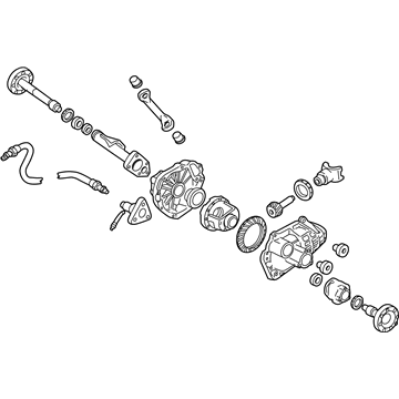 GM 26041616 Axle Asm-Front (3.73 Ratio)