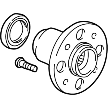 Honda 42200-SF4-008 Bearing Assembly, Hub Unit