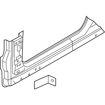 Infiniti G6410-5CAMA Sill Assy-Outer, RH