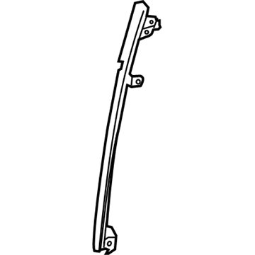 Lexus 67408-0E020 Guide Sub-Assy, Rear Door Window, Rear LH