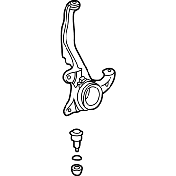 Honda 51210-S04-980 Knuckle, Right Front (Abs)