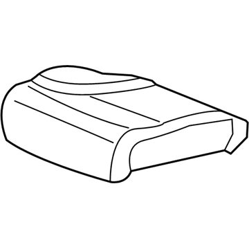 Honda 81137-TR0-A01 Pad, Right Front Seat Cushion