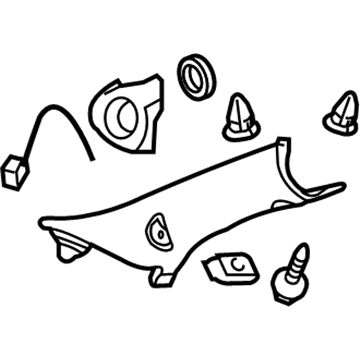 GM 22776629 Windshield Pillar Trim