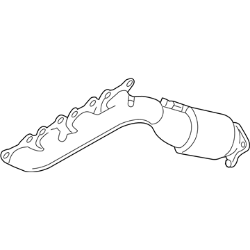 Hyundai 28510-3F011 Exhaust Manifold Catalytic Assembly, Left