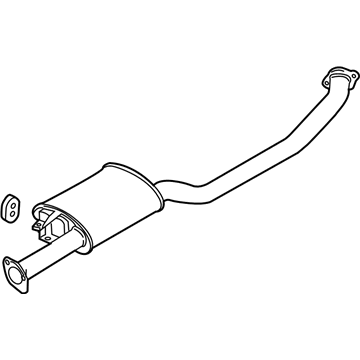 Kia 286501U300 Center Exhaust Pipe