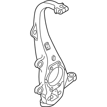 Nissan 40015-4GA0A Spindle - KNUCKLE, LH