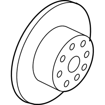 Lexus 42431-53011 Disc,Rear