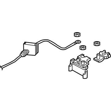 Nissan 24105-EV00A Cable Assy-Battery To Starter Motor