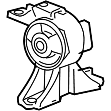 Honda 50820-TK8-A61 Mounting Rub Assy, Engine